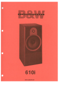 Bowers & Wilkins DM610i-Service-manual-ADNA